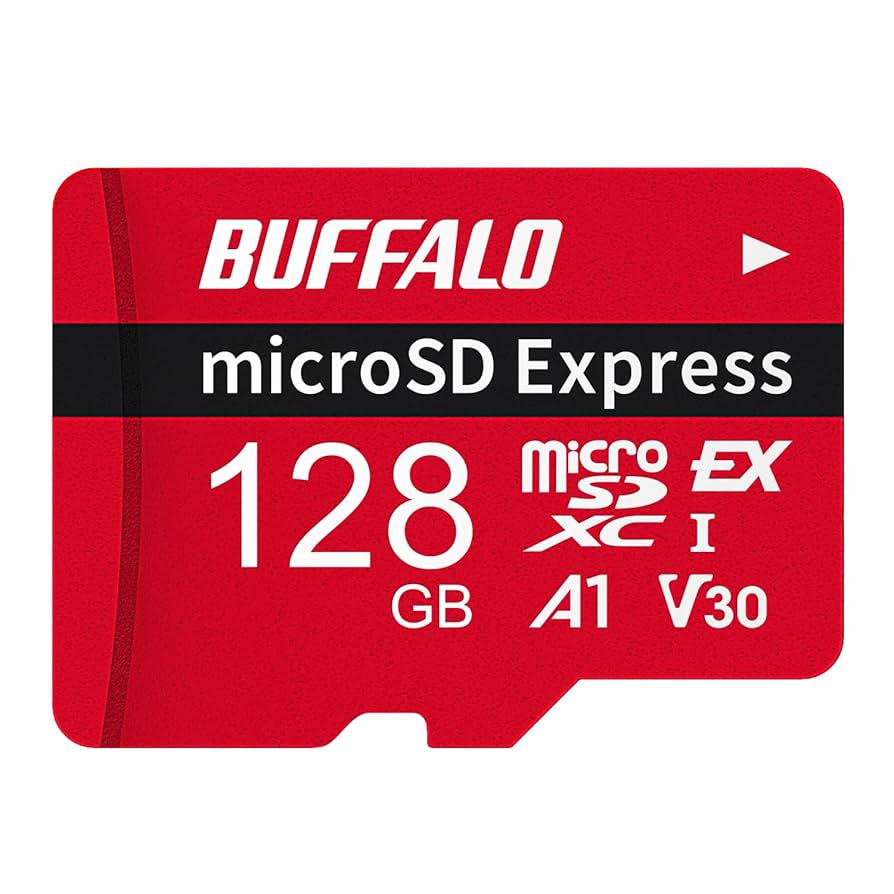 Amazon | バッファロー SD Express対応microSDカード 128GB